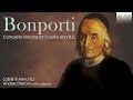 Bonporti: Complete Sonatas for 2 Violins and B.C.