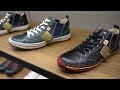 Process of making sneakers. Handmade vulcanized sneakers by Japanese craftsmen