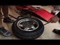 03 Nomad Rear Wheel Removal and Tire Change