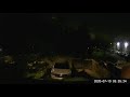 Wyze cam v2 through window night