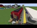 Minecraft: How To Make a Train Station And Train