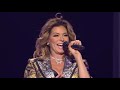 Shania Twain performs at 2023 Walmart Associates' Celebration in Fayetteville, Arkansas