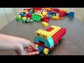 How to Make flat truck/Satisfying DIY truck/Blocking puzzle relaxation #asrmvideo #fpyviralvideo