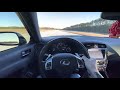 Lexus ISF 55-165 mph