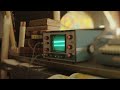 Ambient Textures | Soft (Cushy) Ambient Music Played Through A Vintage Oscilloscope