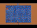 Can 320,000 Blue Beans Solve this Maze? 4K