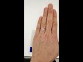 1.98ct oval peach pink sapphire rose gold ring
