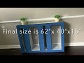 $29.995 console table 😱, my version revisited almost all cardboard 🤩🤩.