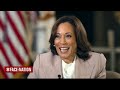 Vice President Kamala Harris interviewed by Margaret Brennan