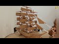 How to make a Amazing Pirat Ship With Carboard | Hafiz Creation #diycrafts #woodcraft #diy