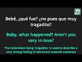 KAROL G - TQG Lyrics English Translation - ft Shakira - Spanish and English Dual Lyrics