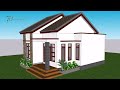 RUMAH MODERN 7x10 METER. 3 KAMAR, RUANG TAMU & KELUARGA SERTA DAPUR & JEMURAN