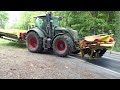 Grasernte 2022/ Fendt 516 Vario/ Pöttinger Novacat/ Valtra