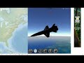 GeoFS X-15 LA to New York in 24 minutes