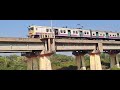 Scenic rail action | Various Train's [ EMU +MEMU + DEMU ] glide past Curve &  truss bridge #train
