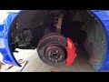 How To Paint Brake Calipers On a Lexus ISF | On Car |