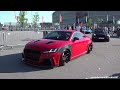 Modified VAG Cars leaving a Carshow | Ultrace 2022