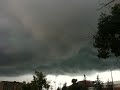 Fast Moving Storm Clouds - Aug 4, 2015, Calgary AB