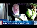 Cardboard cutout 'Most Interesting Man' fails as carpool 'passenger'