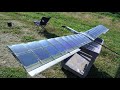 Solar Plane V3 FPV Flight to Mountain Peak - RCTESTFLIGHT