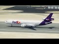 Fedex MD-11 Landing Smoothly at Bahrain Intl Airport