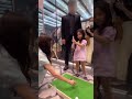 when little girl asked tiffany to play golf 🥺😭 so cute 💕