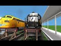 Train Simulator Classic Race: New vs Old, Gp40-2 vs F7