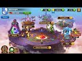 Dungeon Wars Level 1-7 | Battle In My Guild | #herowarsgameplay