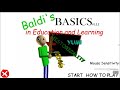 If I get a problem wrong, the video ends | Baldi’s Basics