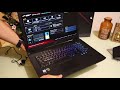 Unboxing ASUS Gaming 17.3'' ROG Strig GL703GE intel i7-8750H, SSHD 1TB, GeForce GTX 1050 Ti 4GB