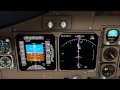 FSX HD - Pmdg Boeing 747-400 - Complete flight from London Heathrow to Paris Orly