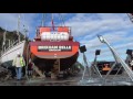 'Brixham Belle' and 'Clipper' Winter Lift-Out 20/10/2016