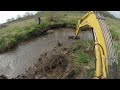 We Drain The Little Lake - Beaver Dam Removal With Excavator No.71 - Cabin View