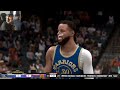 Stephen Curry 25 POINT 4TH QUARTER in a CLOSE GAME! NBA 2K24 Play Now Online!