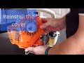 STIHL BG55 Blower Maintenance - Spark Plug, Air Filter, Gas Filter, Spark Arrestor