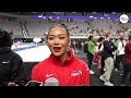 Simone Biles gave Suni Lee words of encouragement after a scary turn on vault | USA TODAY