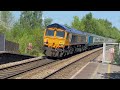 Freight trains at speed/COLAS 70’s/47’s/steamers/3x66 on mk2 etc