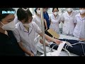 Hướng dẫn sử dụng máy đo điện tim cho nhân viên y tế của bệnh viện / Fukuda FX-8200/FX-8100 / Bich