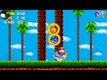 Sonic The Hedgehog Triple Trouble 16-Bit Gameplay (Great Turquoise Act 1)