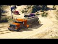 Israeli Secret Weapons Supply & Oil Convoy Badly Destroyed by Irani Jets, Drones & Helicopters -GTA5