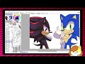 Original VS Redraw (My Favorite moment from Shadow The Hedgehog) +GAOMON  M1230 Pen Tablet Review!