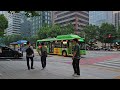 Cheonggyecheon 청계천 Night Walk | Seoul, Korea | 4K Walking Tour With Binaural City Ambience Sounds