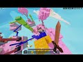 BLOCKS ONLY challenge in Bedwars