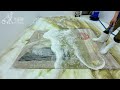 Advanced Level Of Dirty Carpet Cleaning - Carpet Cleaning Satisfying Rug Cleaning ASMR
