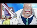 Garp Vs. Aokiji (Pelea completa) - ¡Maestro contra Alumno! | One Piece
