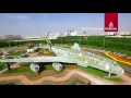 Emirates A380 at Dubai Miracle Garden | Emirates Airline