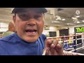 Filipino-Fijian prospect boxer Niraj “Raj” Prasad trained by Filipino Carlos “Caloy” Vasquez