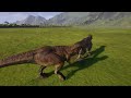 Hunting Dinosaurs Jurassic World Evolution 2: Mosasaurus T-rex KingKong Giganotosaurus Velociraptor