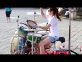 Vicky Chen - Gangnam Style  ( Drums Girl )