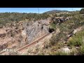 Freight And Passenger Trains In Rural Australia 4K